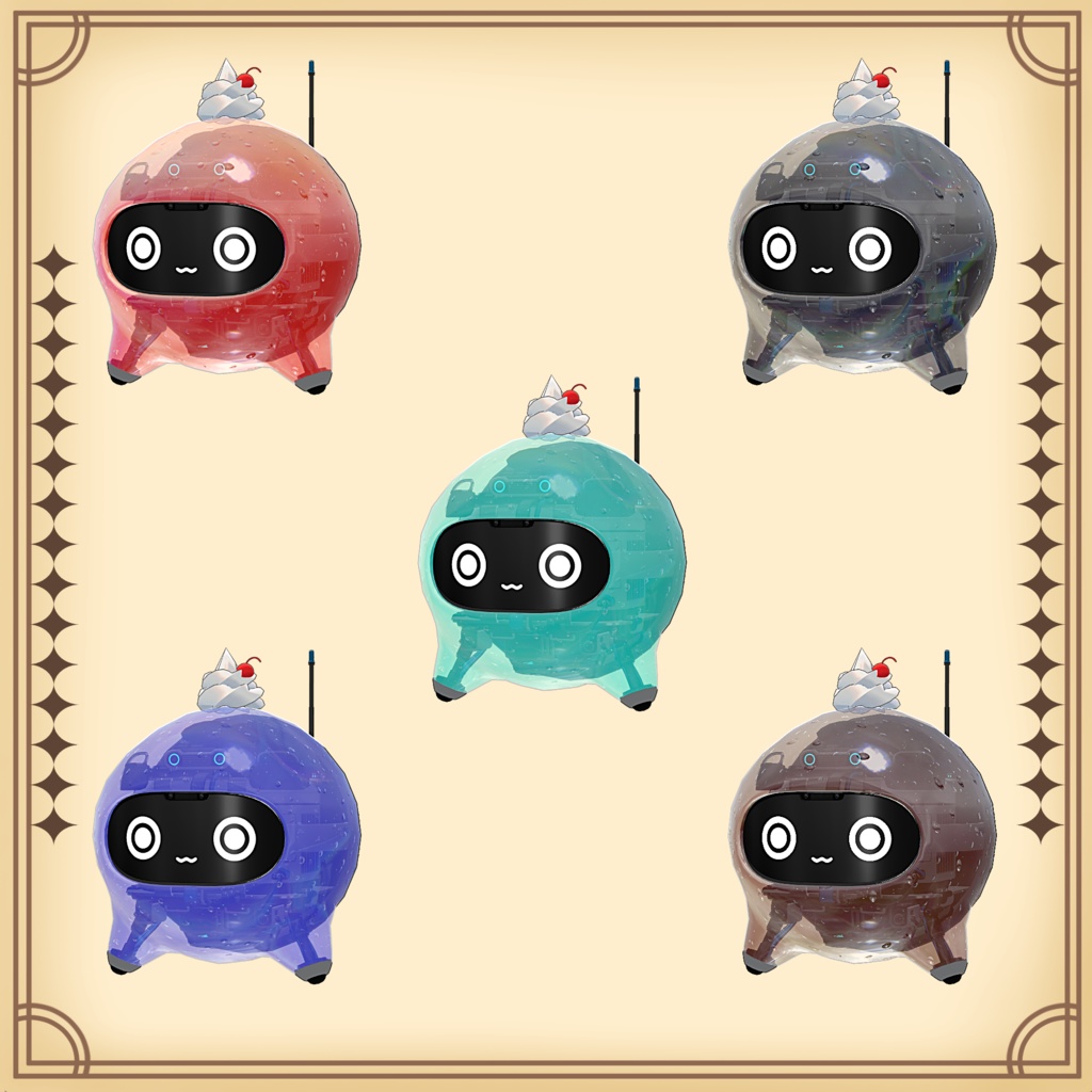 ✨ 販売開始 SALE ✨【スケルトロイド対応】そぉだ風まてりある くりぃむ乗せ。