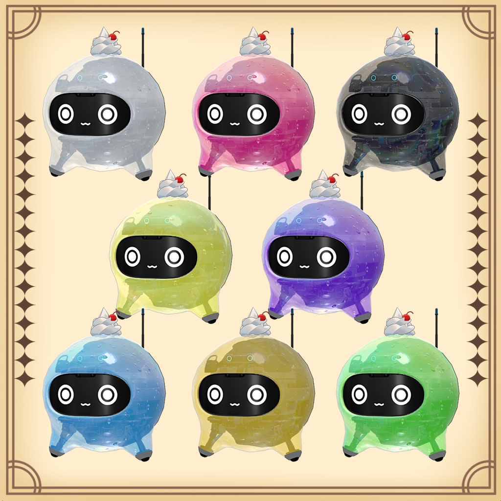 ✨ 販売開始 SALE ✨【スケルトロイド対応】そぉだ風まてりある くりぃむ乗せ。