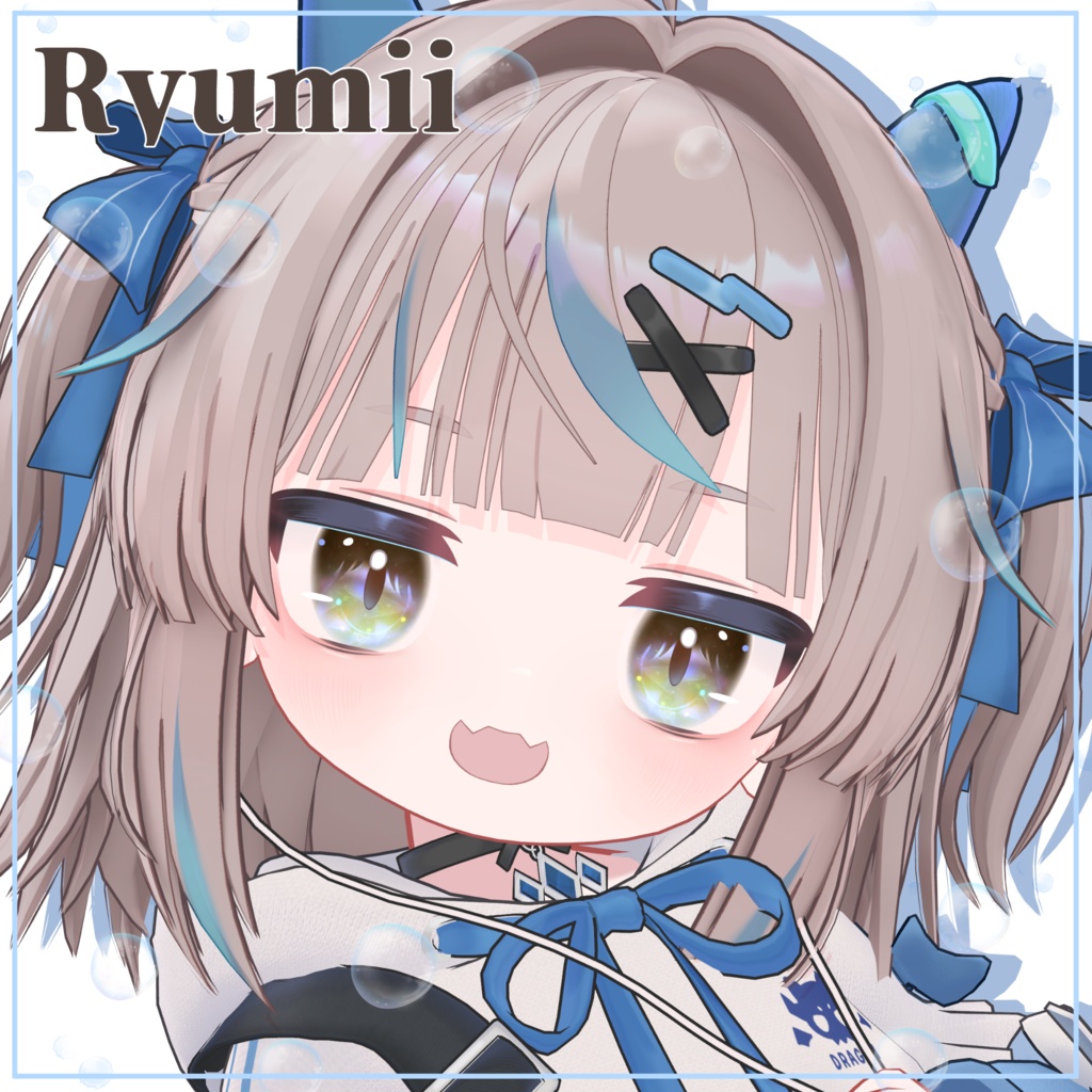 【11アバター対応】RURU SuPi eyes textures.