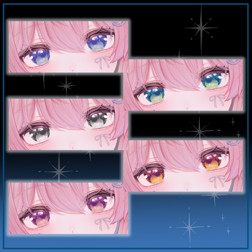 【セレナ対応】Moon eyes textures.