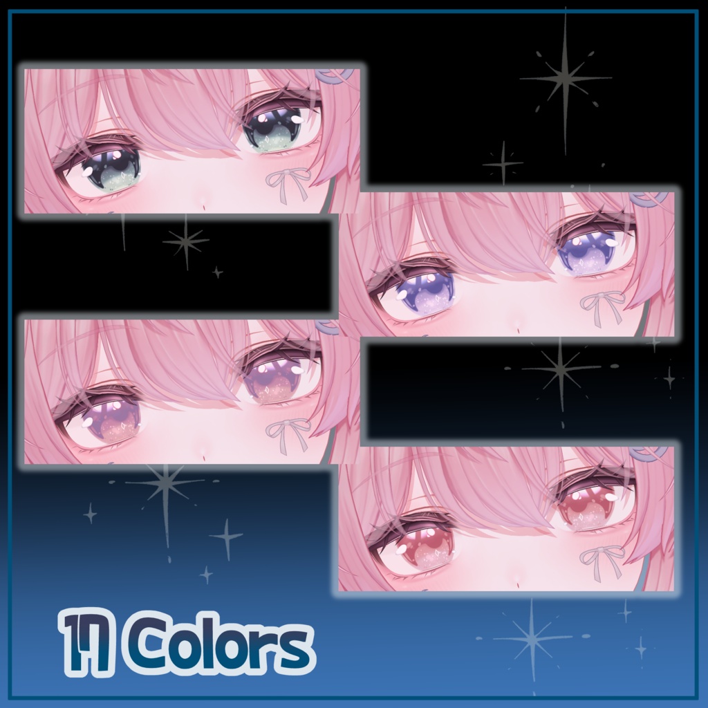 【セレナ対応】Moon eyes textures.