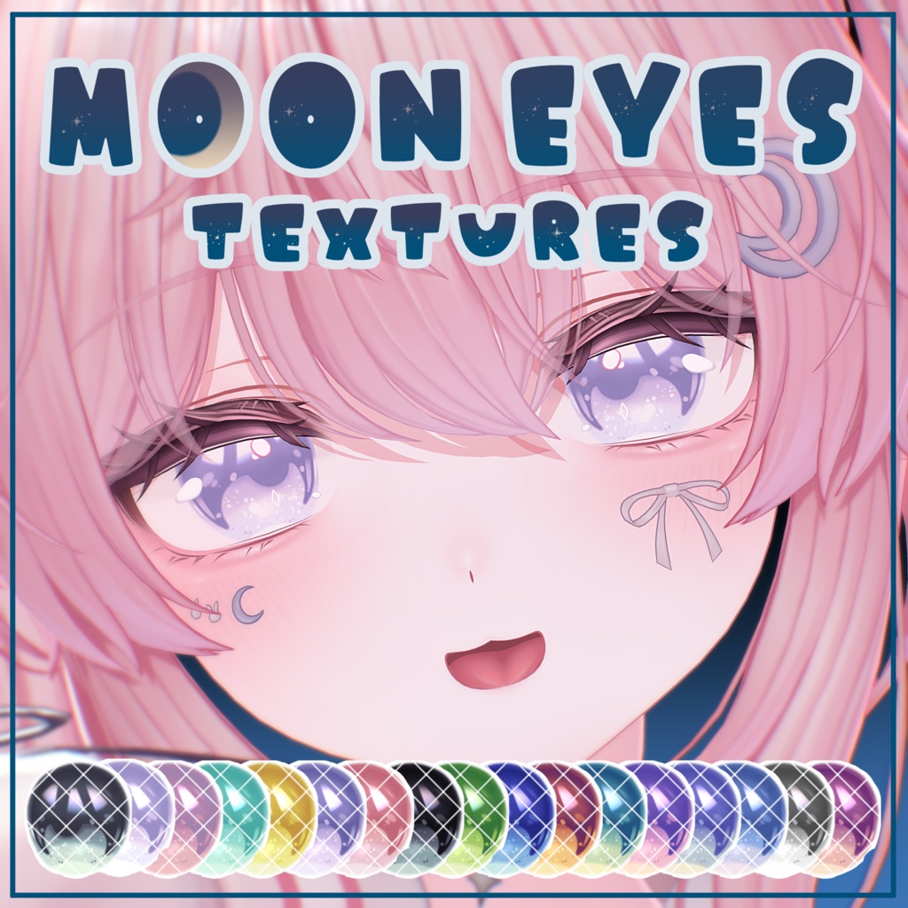 【セレナ対応】Moon eyes textures.