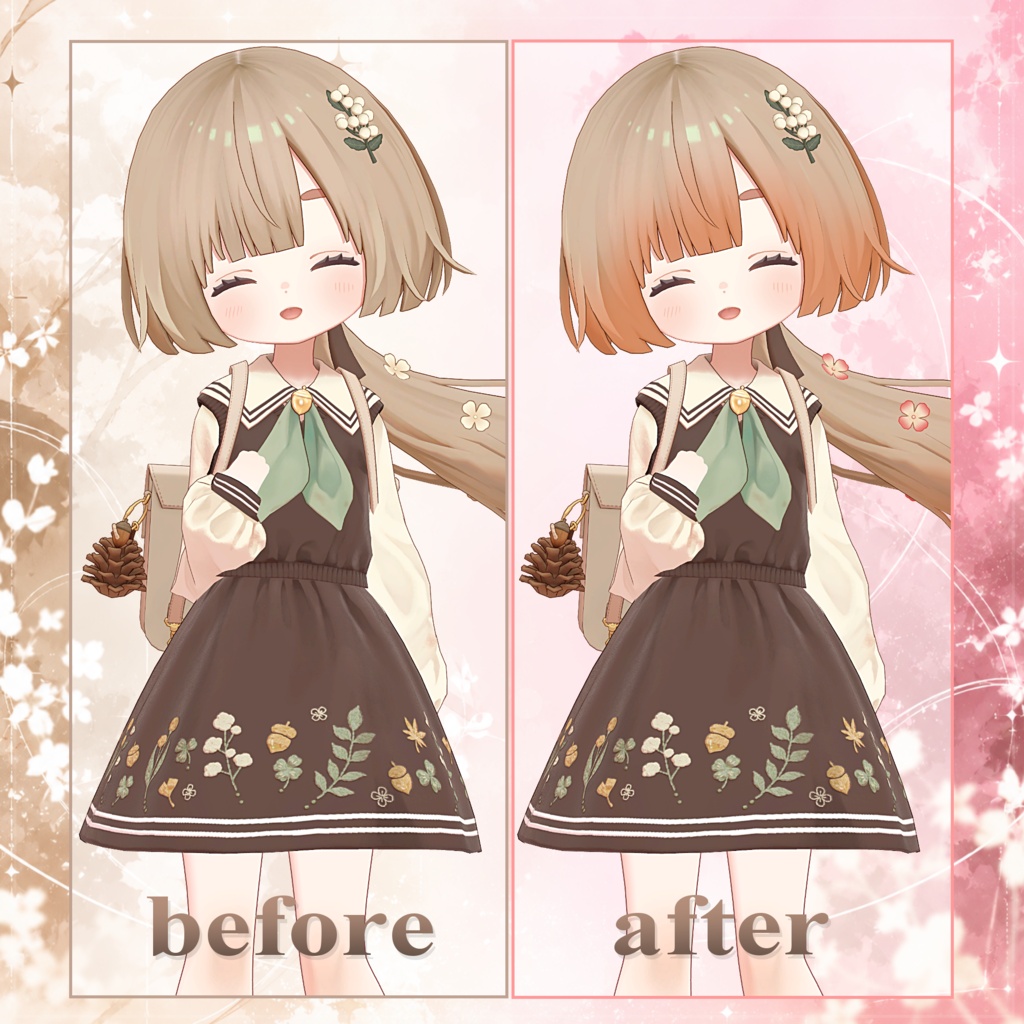 【りこりす対応】HAIR GRADATION texture.