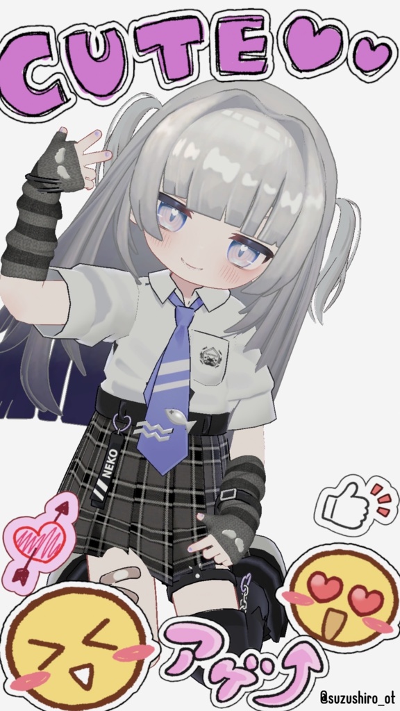 ✨SALE✨【3アバター対応】🪽はねつき🪽あーむうぉーまー