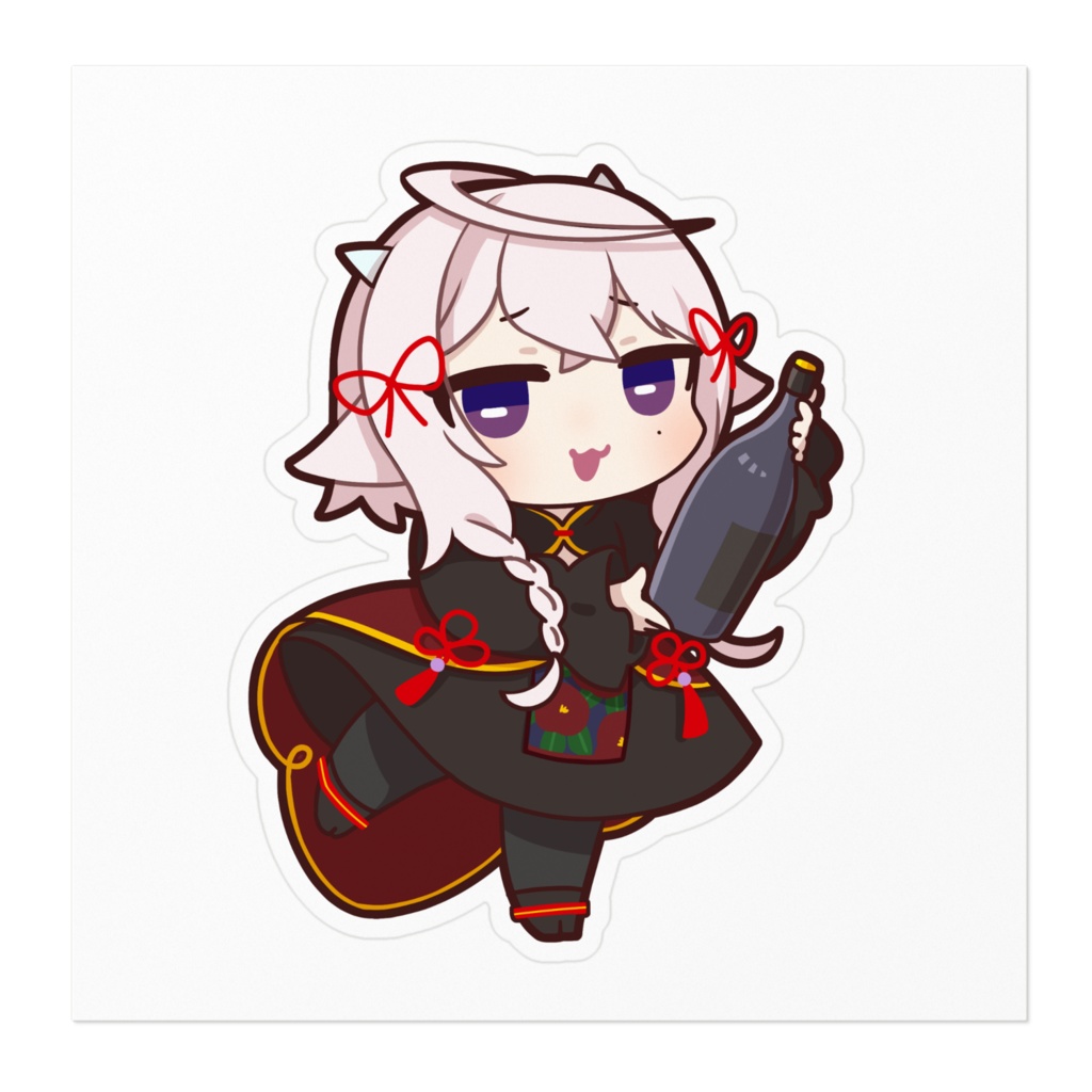 【ステッカー】こばち【LOVE酒】