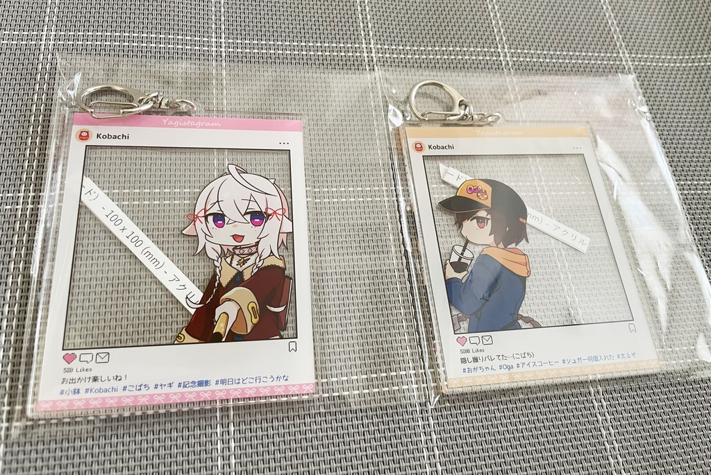【アクリルキーホルダー】おでかけ【おがちゃん】