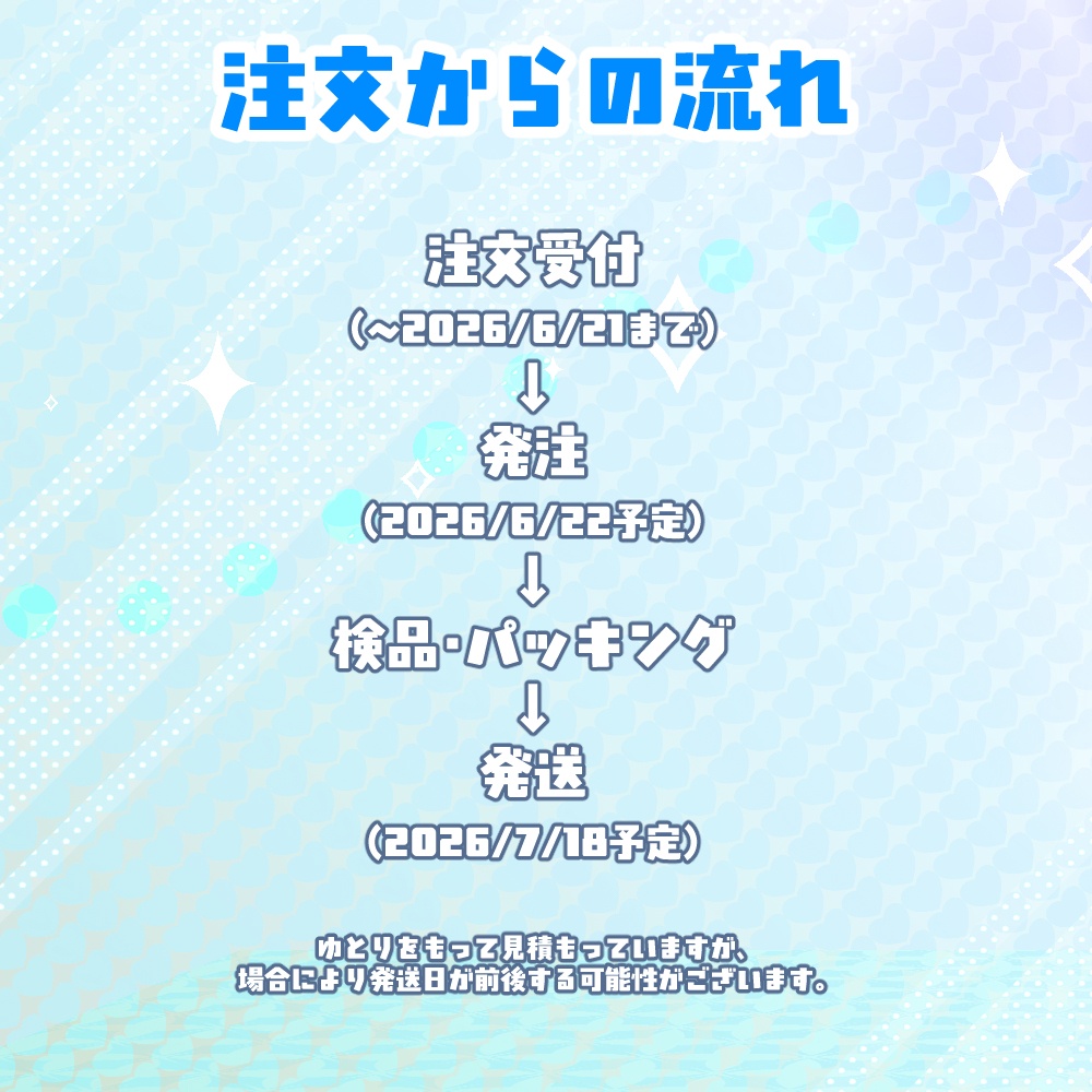 【受注生産】3周年記念グッズ【受付終了】