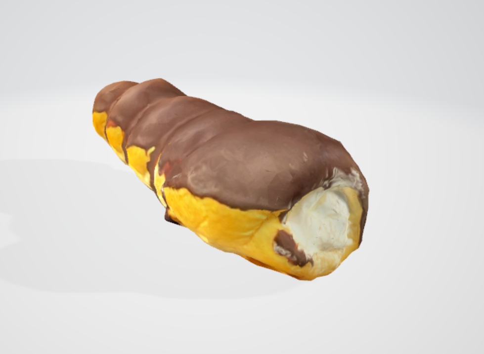 【3Dモデル】チョココロネ