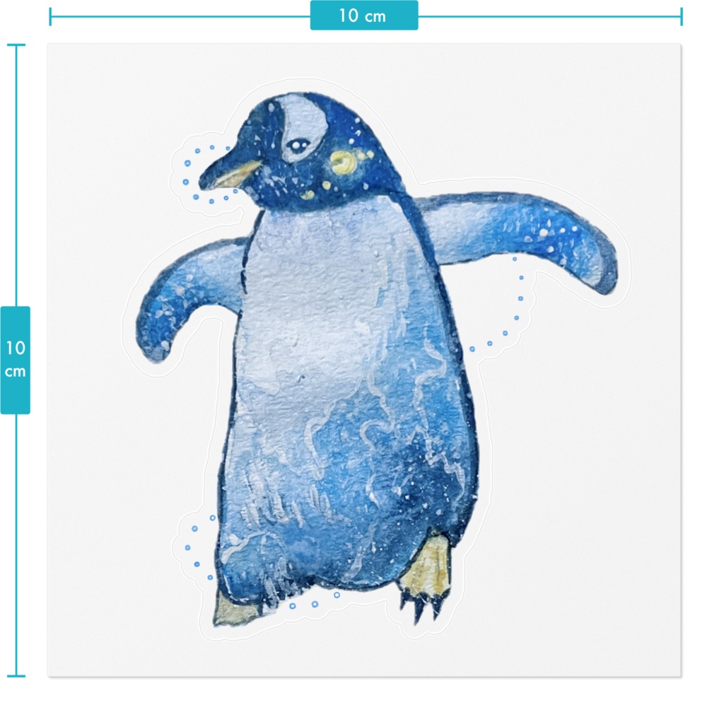 朧月夜のぺんぎん