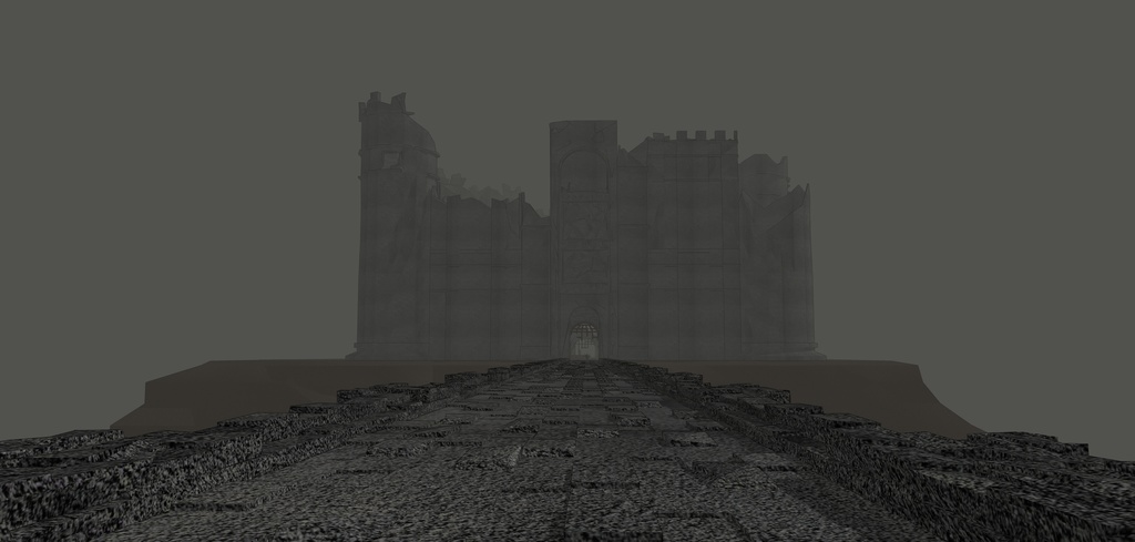 ダークファンタジー - 壊れた城