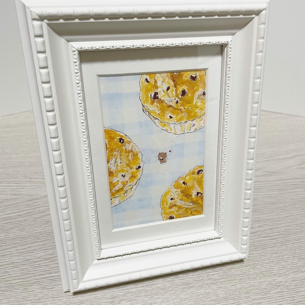 くまとチョコカップケーキ