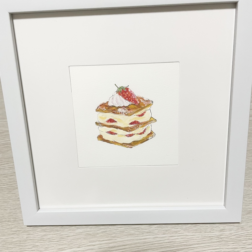苺のミルフィーユ