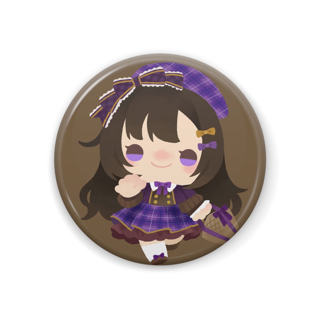 高稲いちか ゆるデフォ缶バッヂ