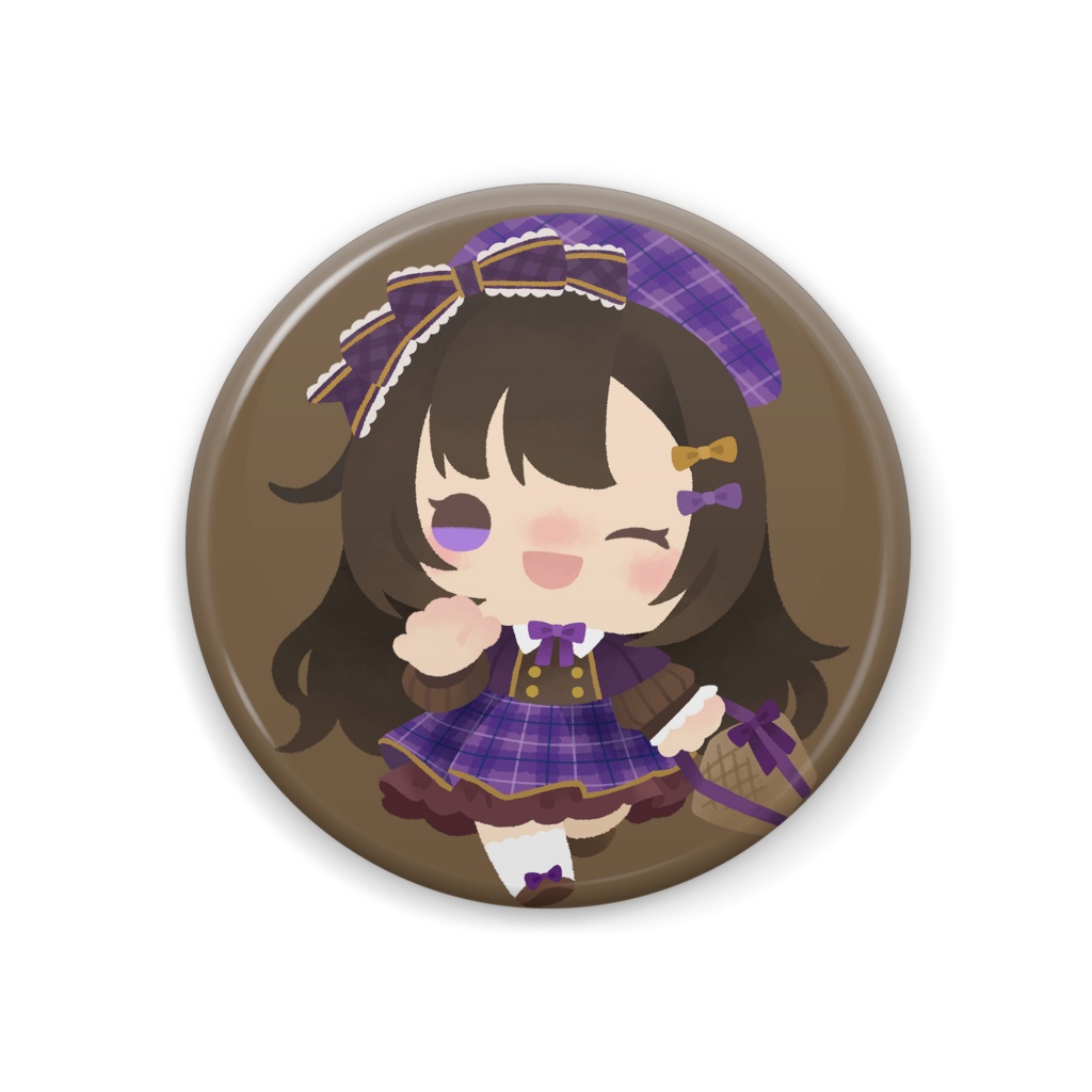 高稲いちか ゆるデフォ缶バッヂ