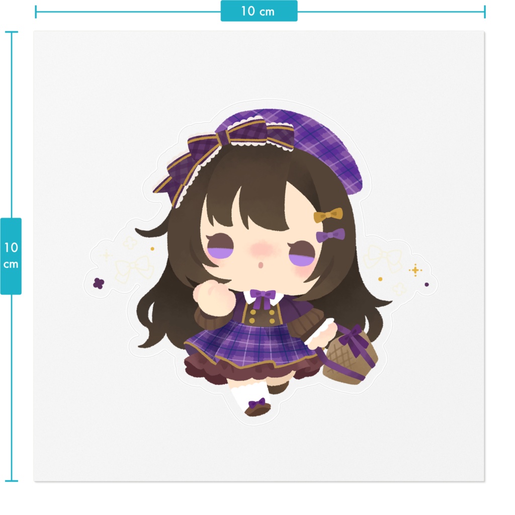 高稲いちか ゆるデフォステッカー