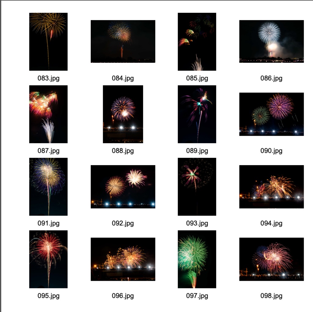 写真素材集「花火」