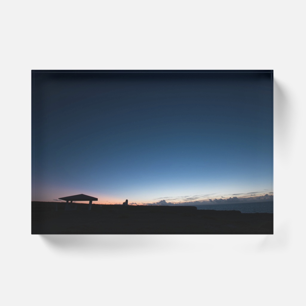 【アクリルブロック】朝焼け