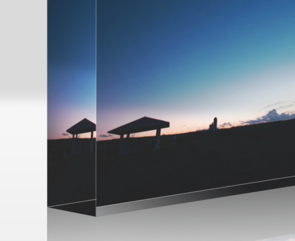 【アクリルブロック】朝焼け