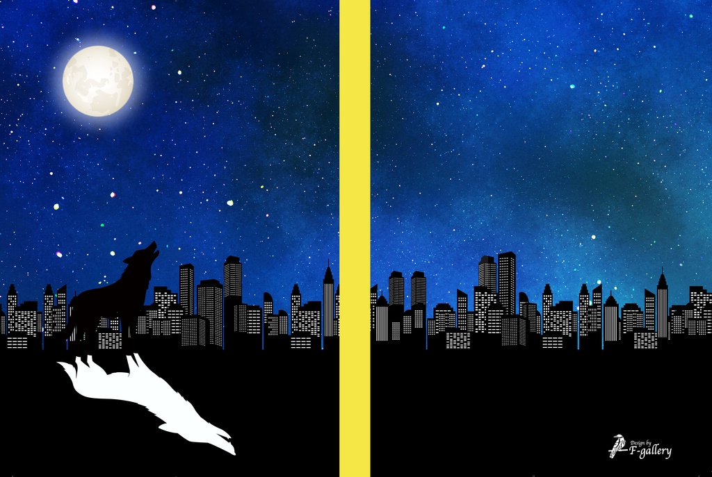 A5/A6同人誌表紙素材 《002》