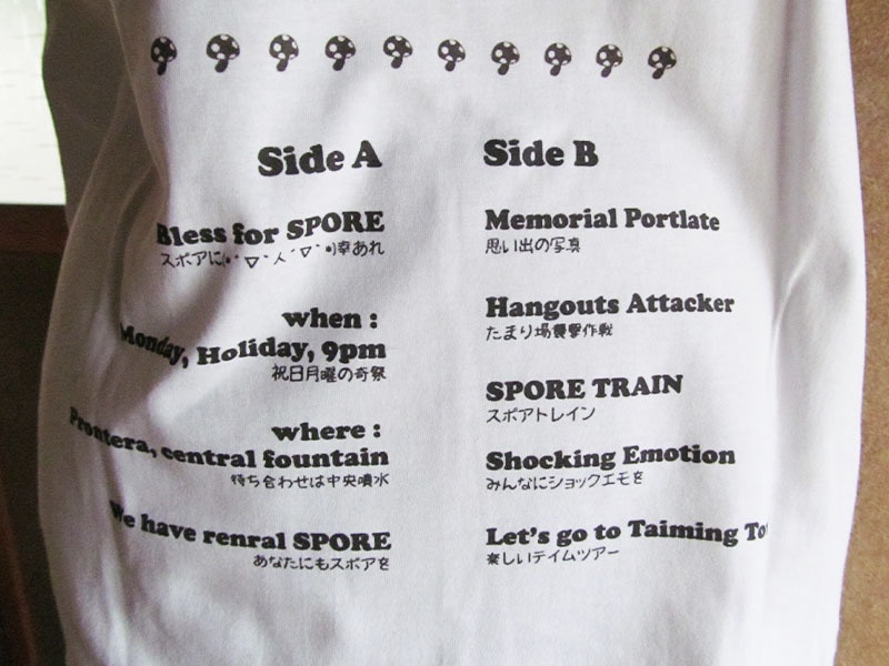 スポアまつり Tシャツ(ver2021)