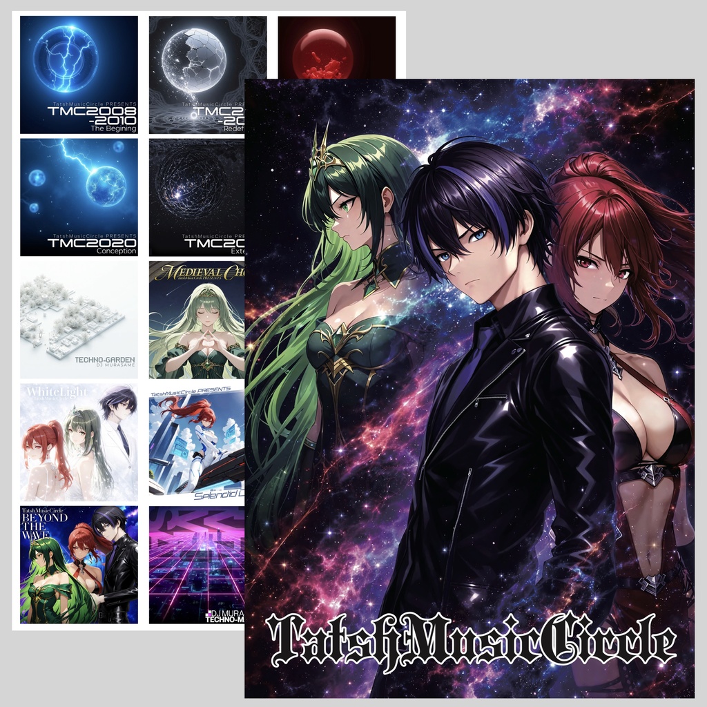 春M3セット・特典付き!BEYOND THE WAVE&TECHNO-MATRIX + FREE CONNECTION3