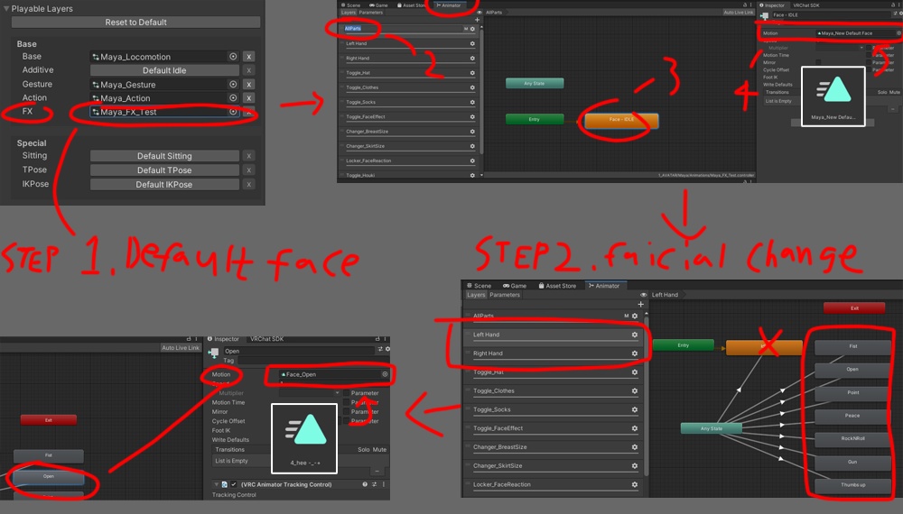 Maya『舞夜』 New face + Face Expression