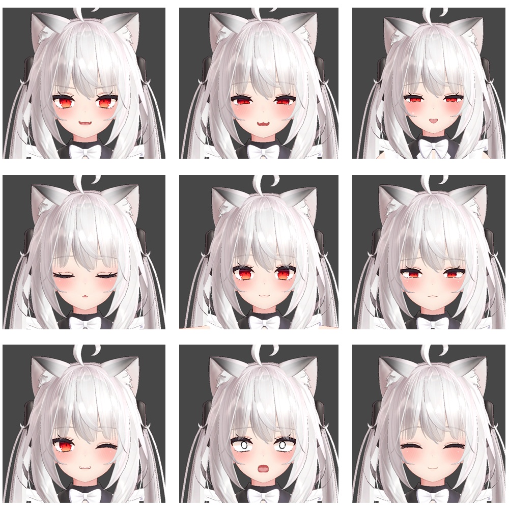 Maya『舞夜』 New face + Face Expression