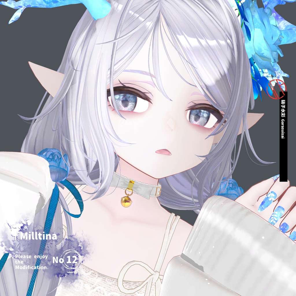 【EYEtexture】硝子水彩【6アバター対応】