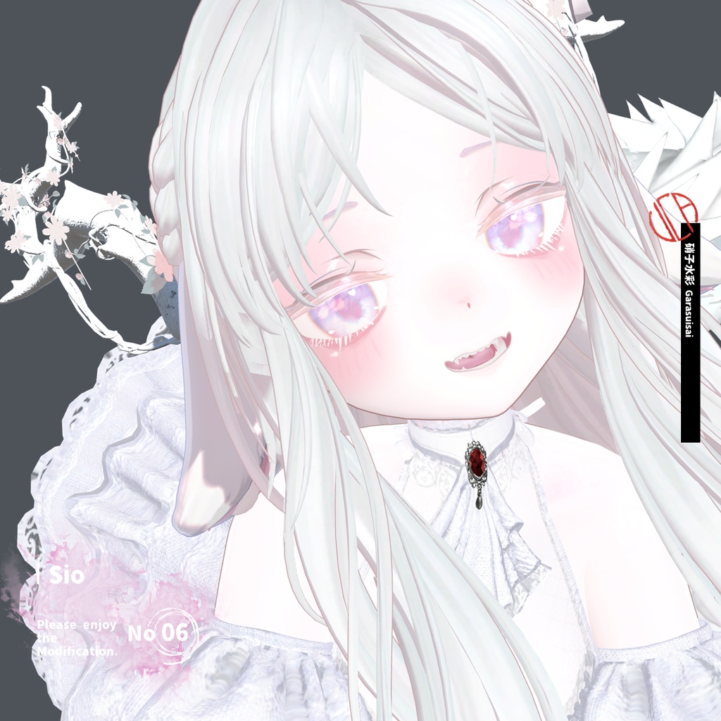 フルパック半額セール!!【EYEtexture】硝子水彩【16アバター対応】