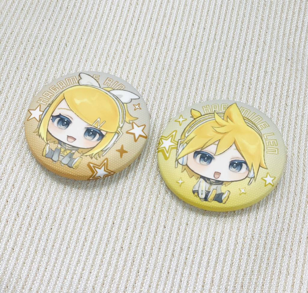 鏡音リン・レン NT缶バッジ