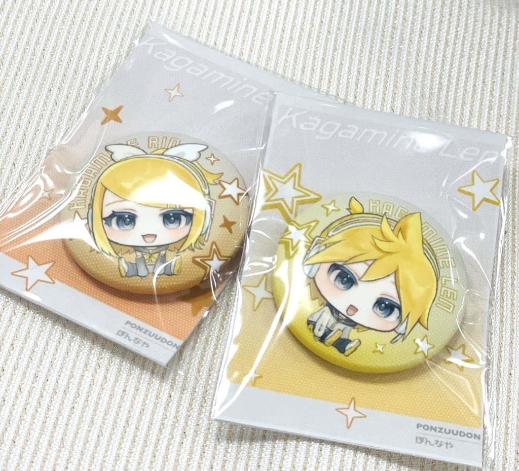 鏡音リン・レン NT缶バッジ