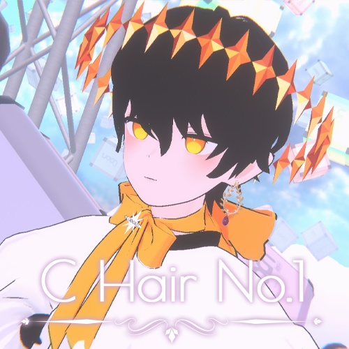 【3Dモデル】 C Hair No.1 (PB Update ! ) 『 Unless heaven 』