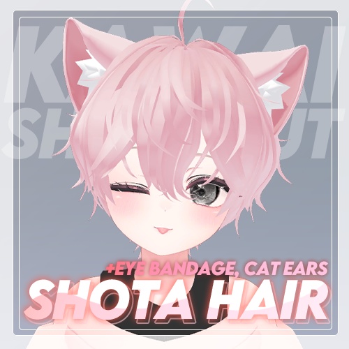  ショタ ヘア 💖 Shota Hair [VRC Hair]