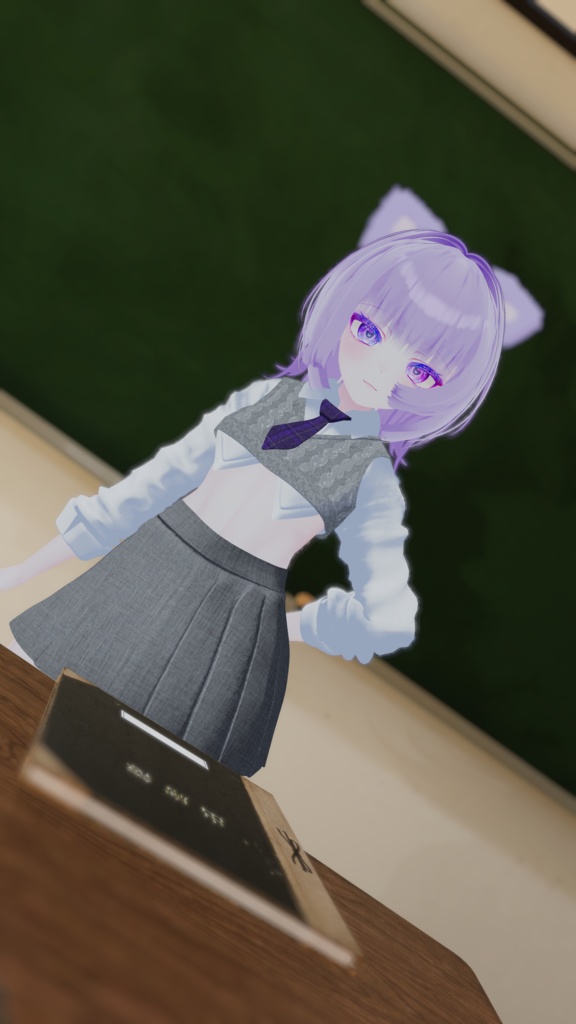 🐶 2A Hair 🐱 with けもみみ(ワンちゃん,ねこ) ヘアバンドㅡ 【 VRChat Hair 】