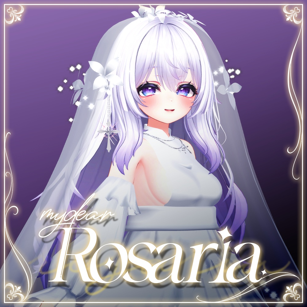 ✨𝑴𝒚 𝑫𝒆𝒂𝒓 𝑹𝒐𝒔𝒂𝒓𝒊𝒂 - 彼女のロザリア・그녀의 로자리아 / 【 VRChat Clothes 】