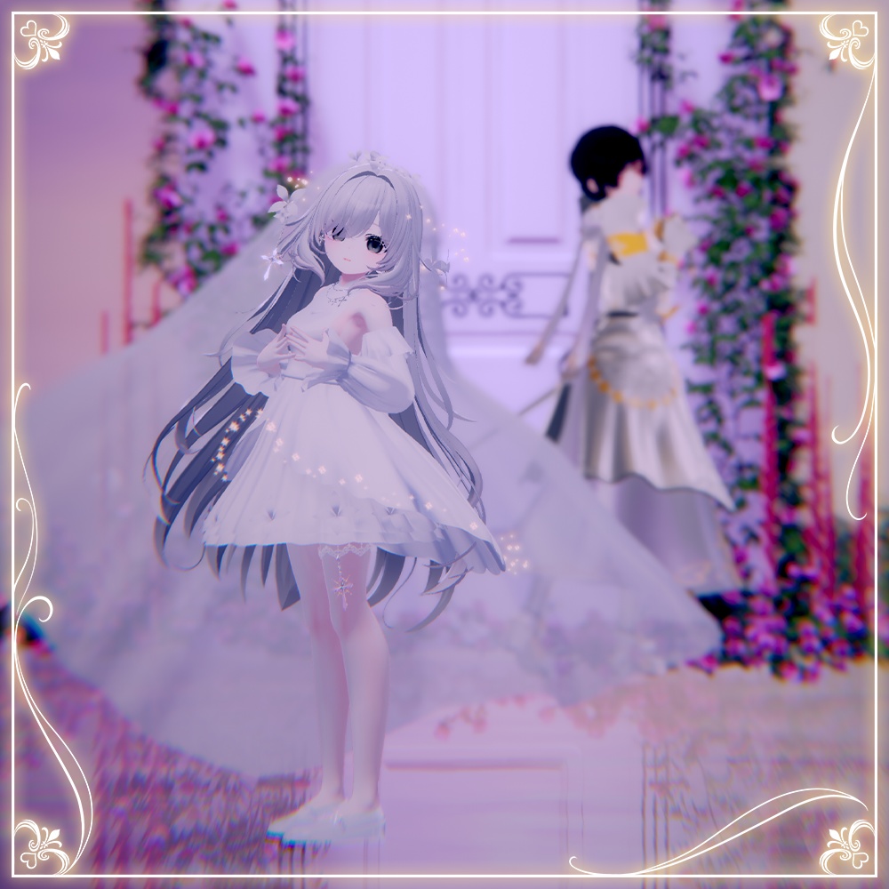 ✨𝑴𝒚 𝑫𝒆𝒂𝒓 𝑹𝒐𝒔𝒂𝒓𝒊𝒂 - 彼女のロザリア・그녀의 로자리아 / 【 VRChat Clothes 】