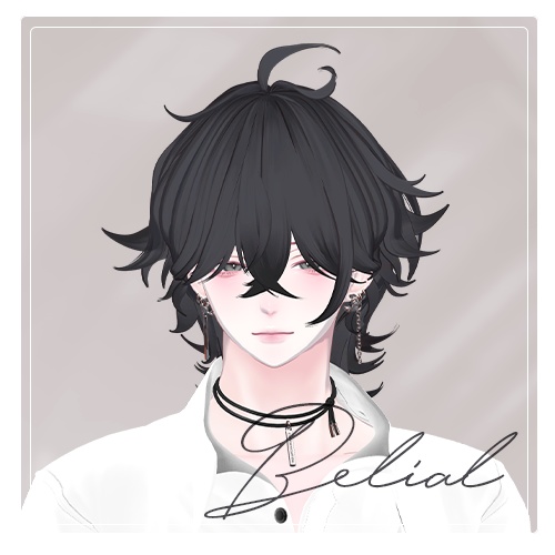 Belial Hair - 【 VRC Hair 】