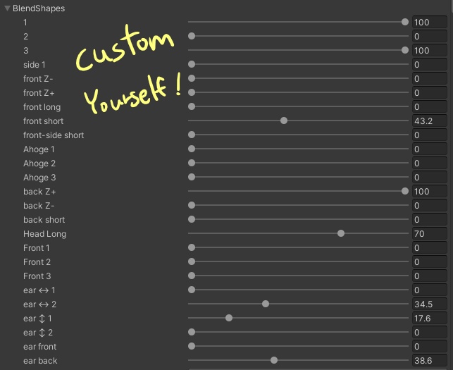 Belial Hair - 【 VRC Hair 】