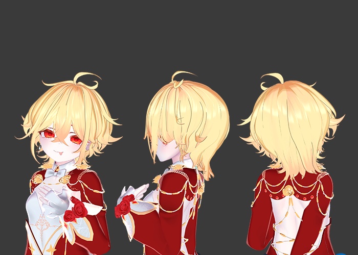 Belial Hair - 【 VRC Hair 】