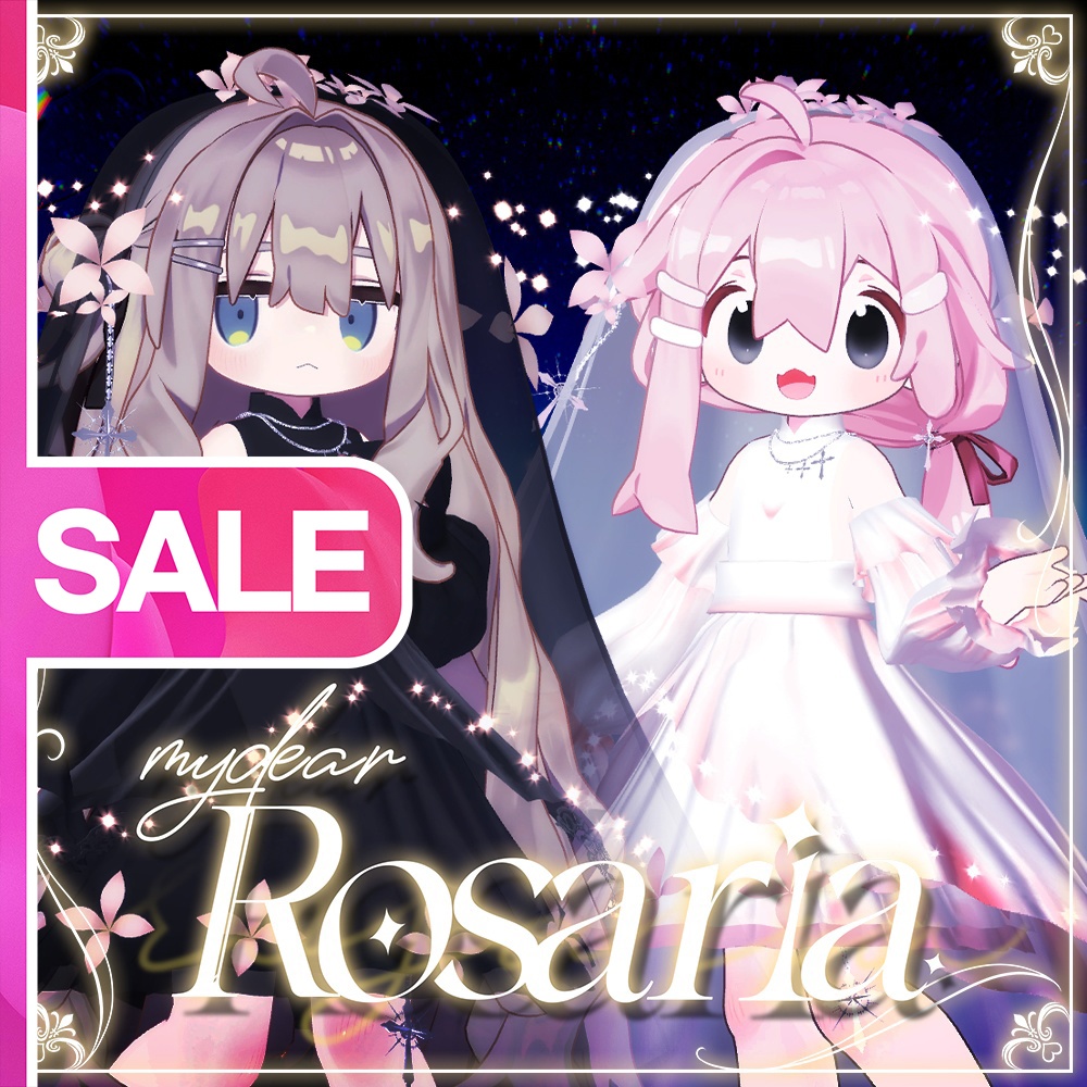 💖𝑴𝒚 𝑫𝒆𝒂𝒓 𝑳𝒊𝒕𝒕𝒍𝒆 𝑹𝒐𝒔𝒂𝒓𝒊𝒂 - 親愛なるマイ·リトル·ロザリア・친애하는 나의 작은 로자리아 / 【 VRChat Clothes 】