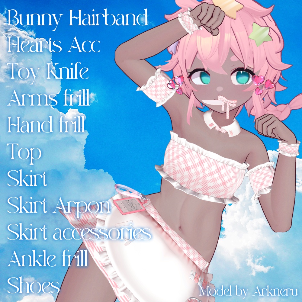 Ready made Bunny ₍ᐢ..ᐢ₎ 💖【 VRChat Clothes 】