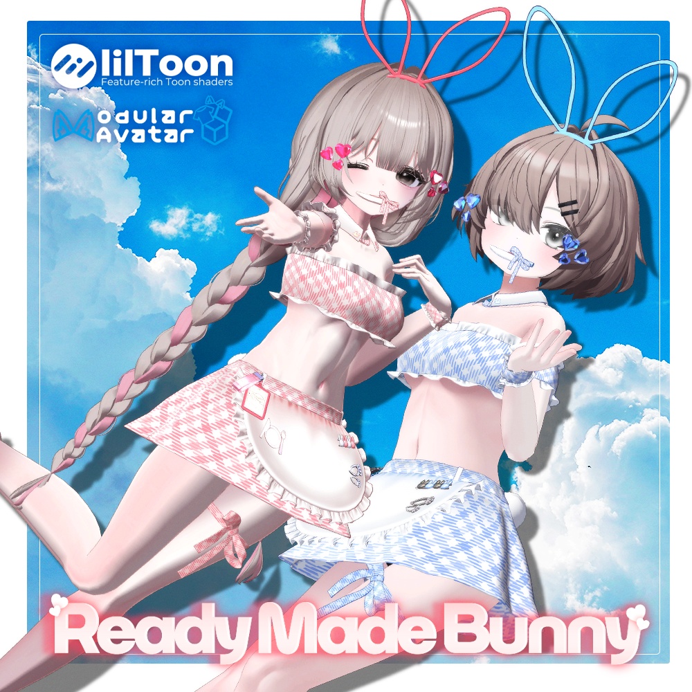 Ready made Bunny ₍ᐢ..ᐢ₎ 💖【 VRChat Clothes 】