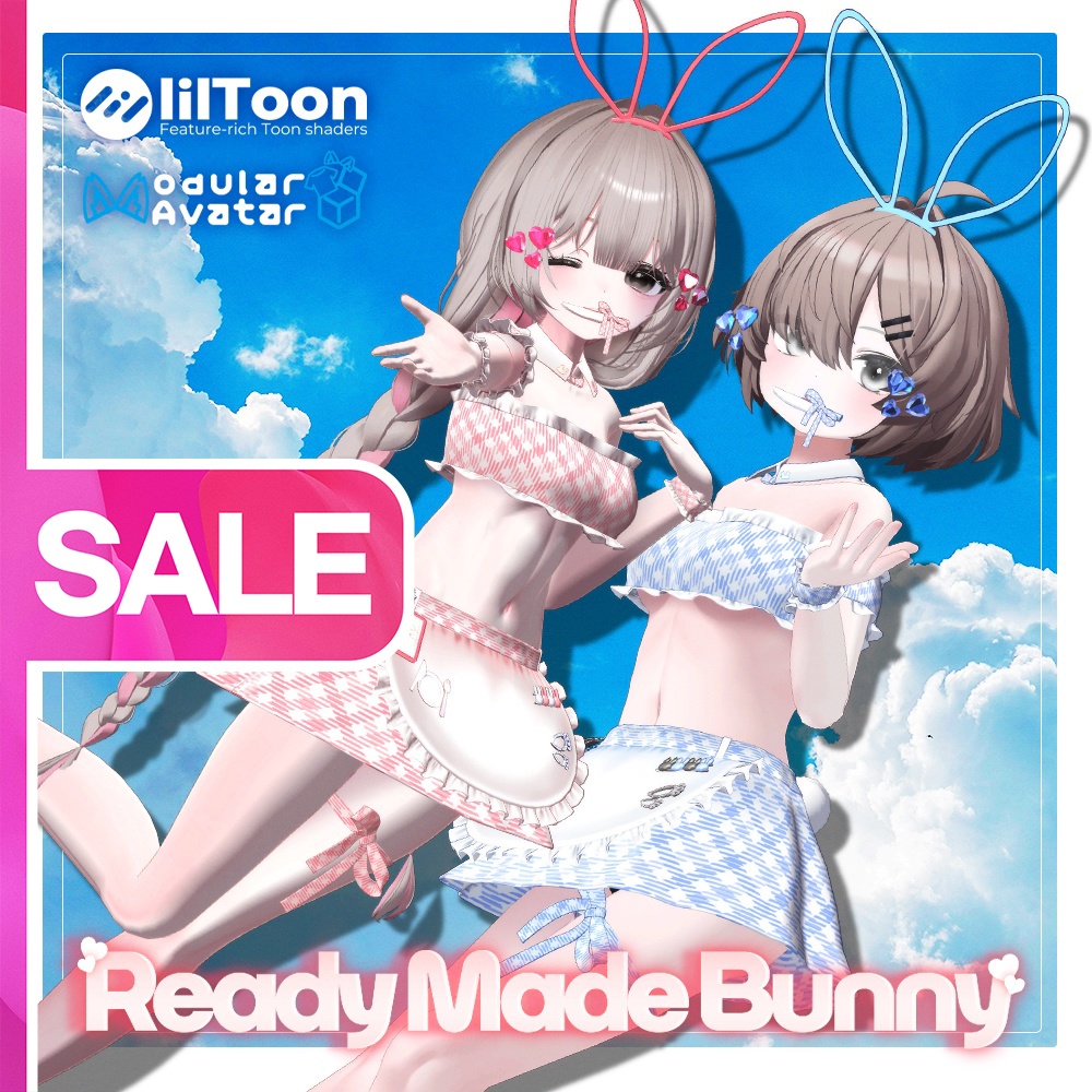 Ready made Bunny ₍ᐢ..ᐢ₎ 💖【 VRChat Clothes 】