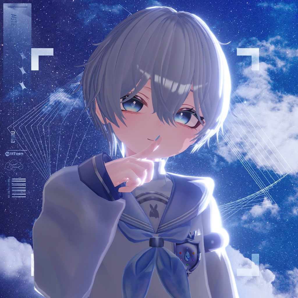 Shota hair new ㅡ 【 VRChat Hair / 3Dヘアモデル】