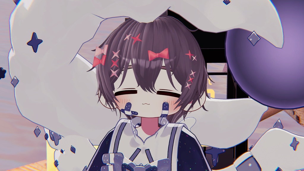 Shota hair new ㅡ 【 VRChat Hair / 3Dヘアモデル】