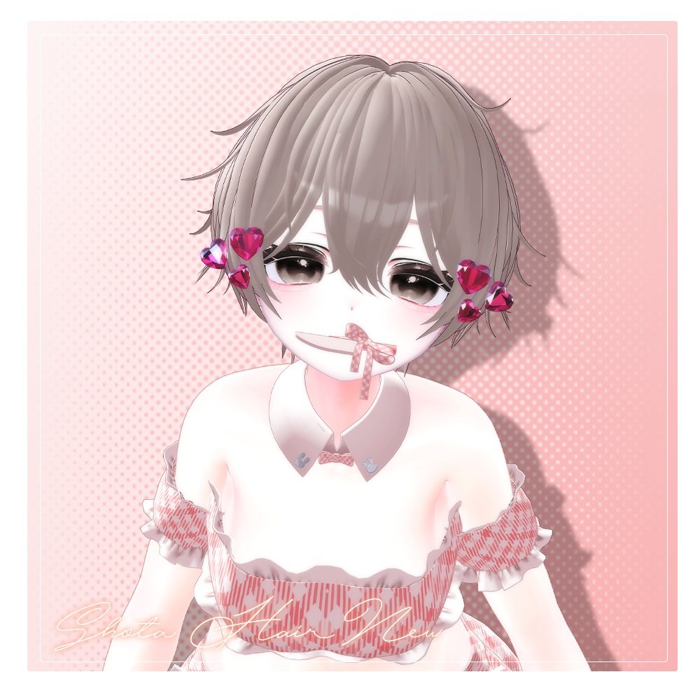 Shota hair new ㅡ 【 VRChat Hair / 3Dヘアモデル】
