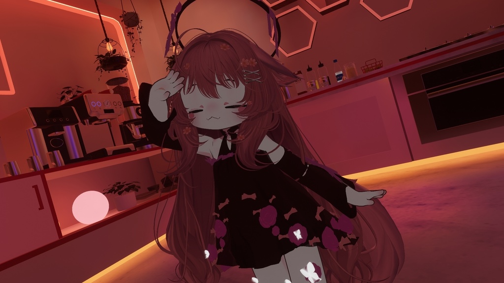 🌹親愛なる彼女に甘い夢を / Dear her sweet dreams -【 VRChat 衣装 / VRChat Clothes 】