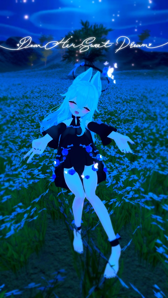 🌹親愛なる彼女に甘い夢を / Dear her sweet dreams -【 VRChat 衣装 / VRChat Clothes 】