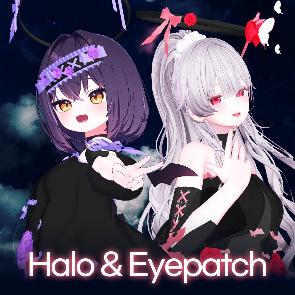 🌹親愛なる彼女に甘い夢を / Dear her sweet dreams -【 VRChat 衣装 / VRChat Clothes 】