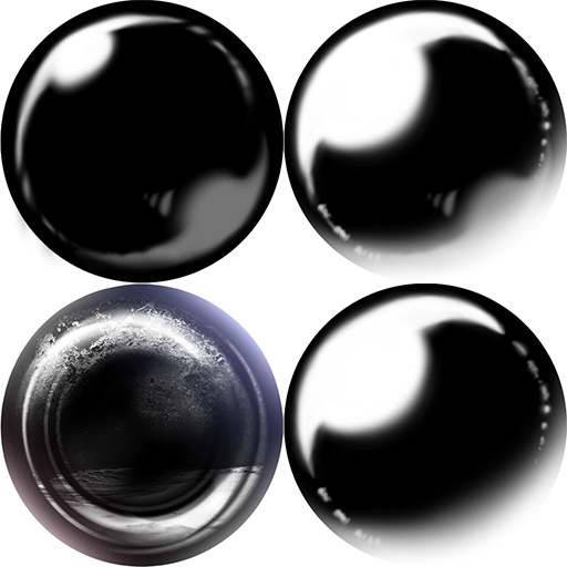 【無料素材】Metal Matcap ☁️ #SweetCloud_3D